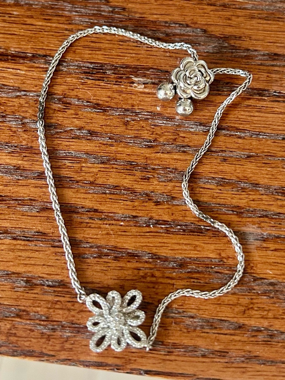 Vera Vera Wang Flower Bracelet